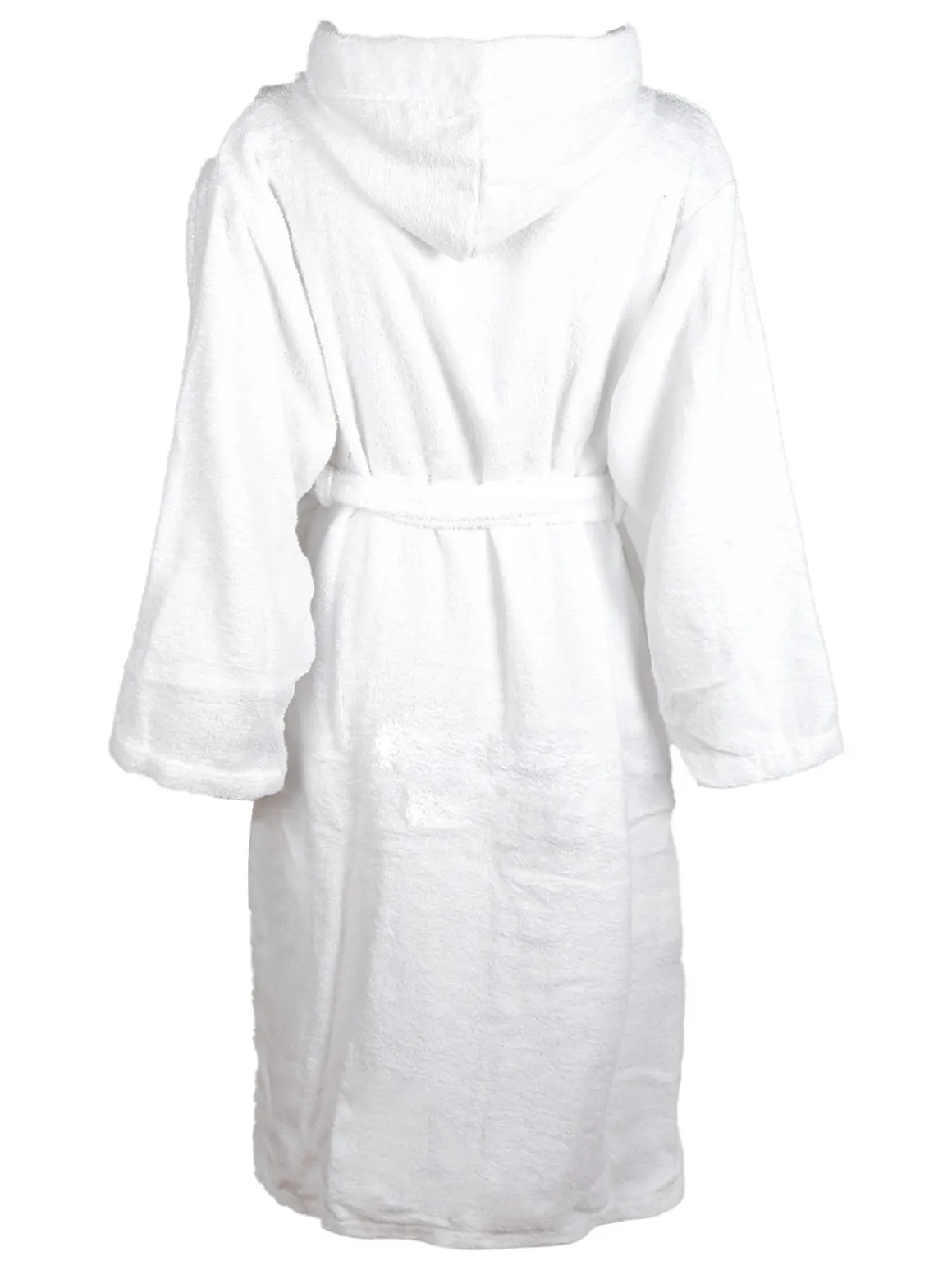 Kappa Accappatoio unisex in spugna di cotone con cappuccio