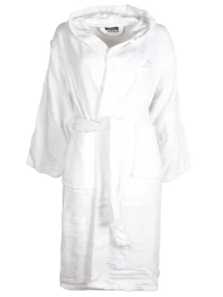 Kappa Accappatoio unisex in spugna di cotone con cappuccio