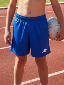 Kappa Bermuda sportivi da ragazzo logo - blu