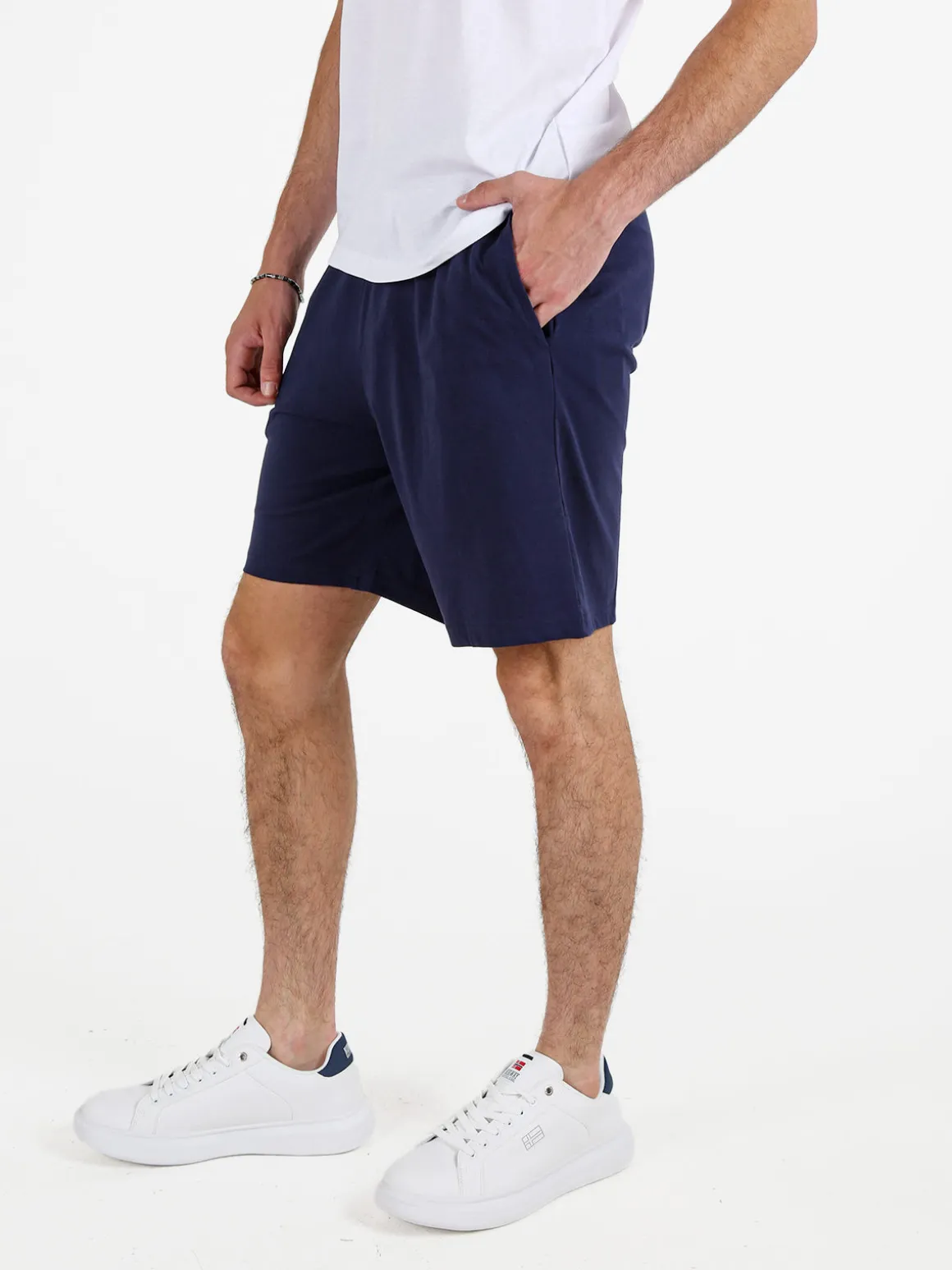 Kappa Bermuda uomo sportivi in cotone con logo