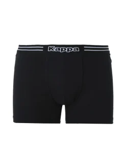 Kappa Boxer da uomo in cotone elasticizzato - nero