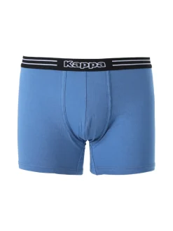 Kappa Boxer da uomo in cotone elasticizzato - blu