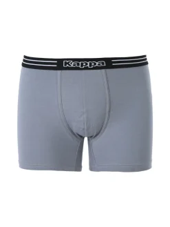 Kappa Boxer da uomo in cotone elasticizzato - grigio