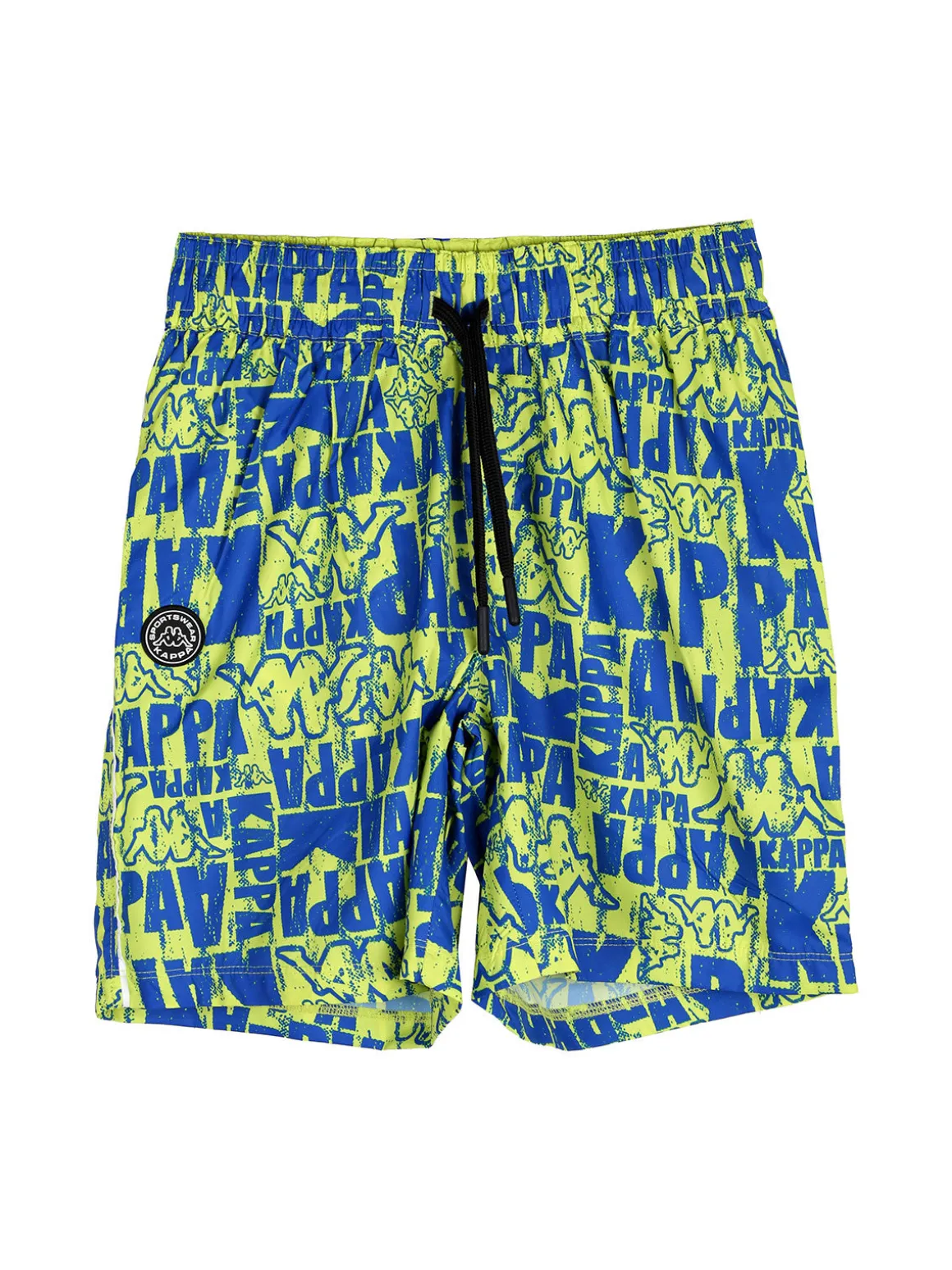 Kappa Boxer mare da ragazzo con stampa logo - limone