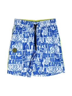 Kappa Boxer mare da ragazzo con stampa logo - blu
