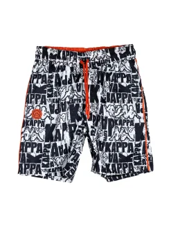 Kappa Boxer mare da ragazzo con stampa logo - blu scuro