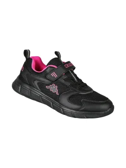 Kappa BREEZE Sneakers sportive da ragazza con cinturino a strappo - nero