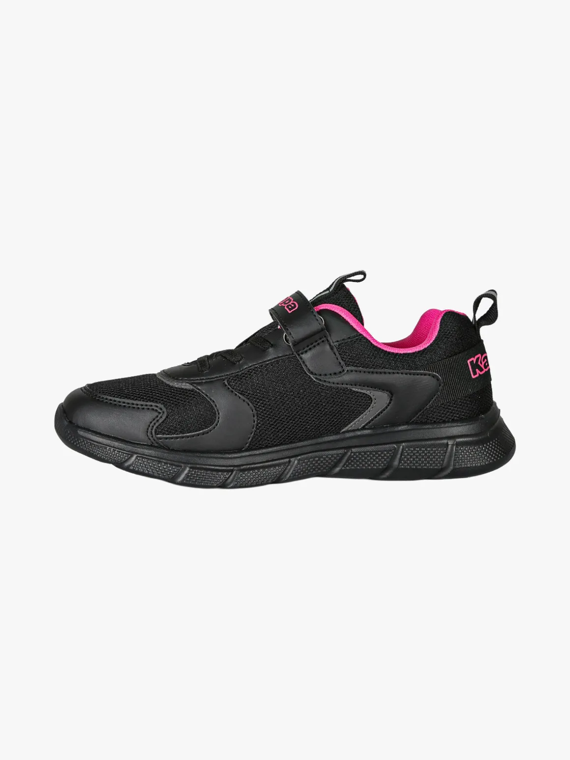 Kappa BREEZE Sneakers sportive da ragazza con cinturino a strappo - nero