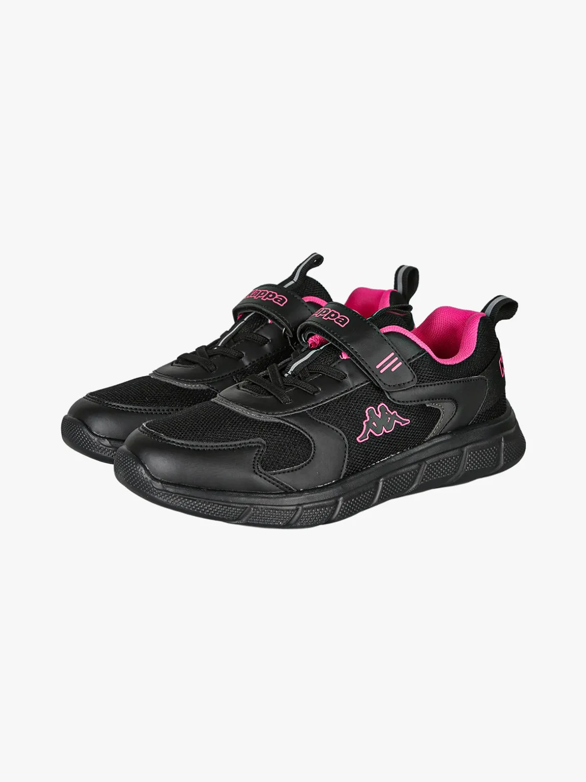 Kappa BREEZE Sneakers sportive da ragazza con cinturino a strappo - nero