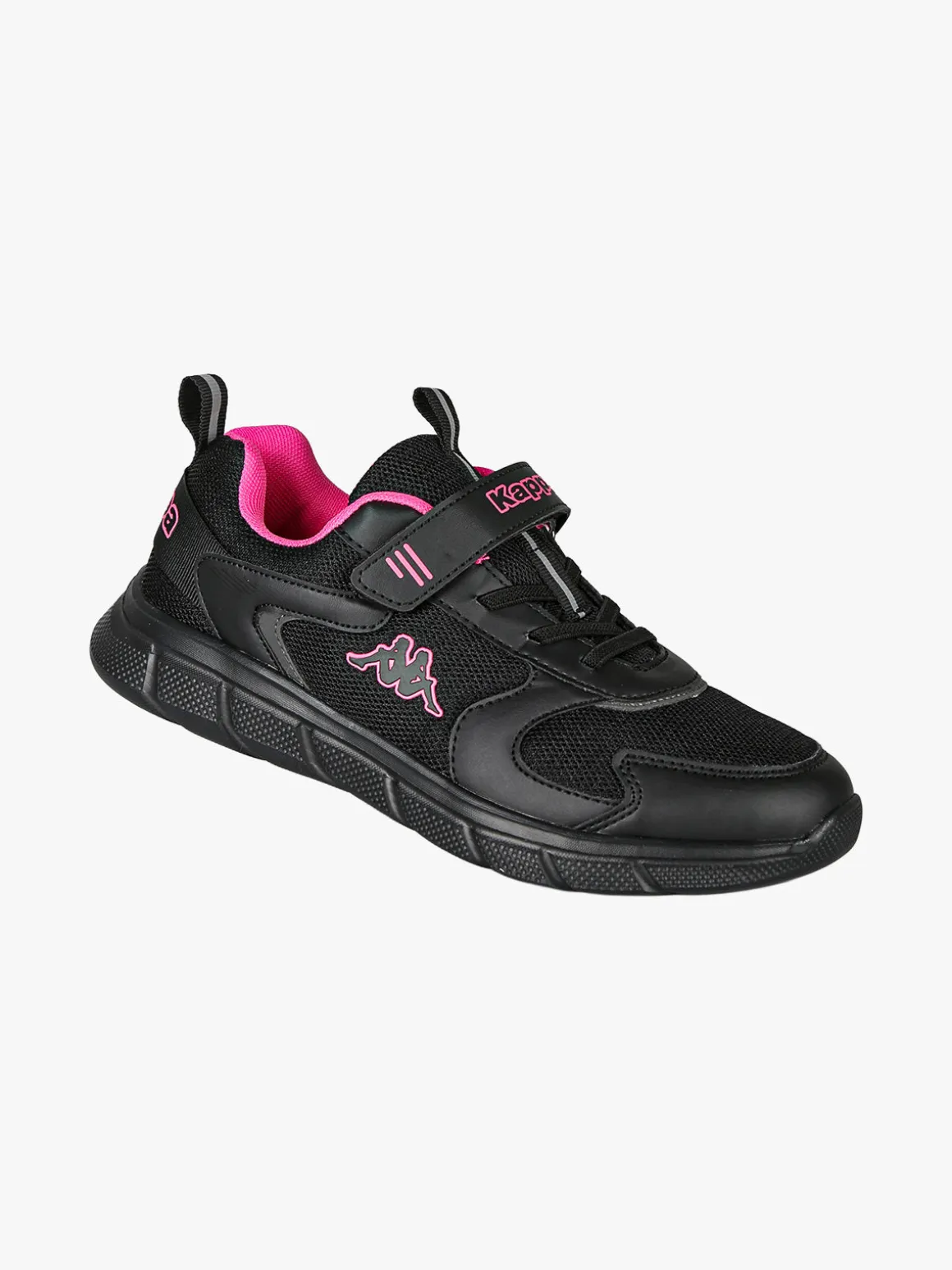 Kappa BREEZE Sneakers sportive da ragazza con cinturino a strappo - nero