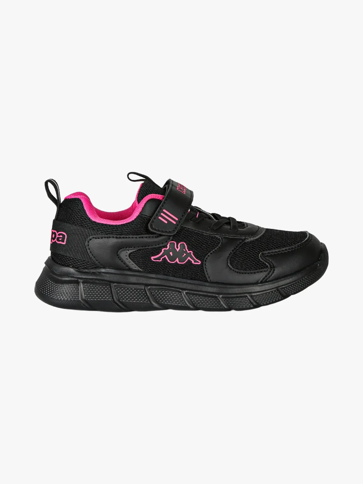 Kappa BREEZE Sneakers sportive da bambina con cinturino a strappo - nero