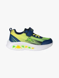 Kappa BREEZE Sneakers sportive da ragazzo con luci e cinturino a strappo - multicolore