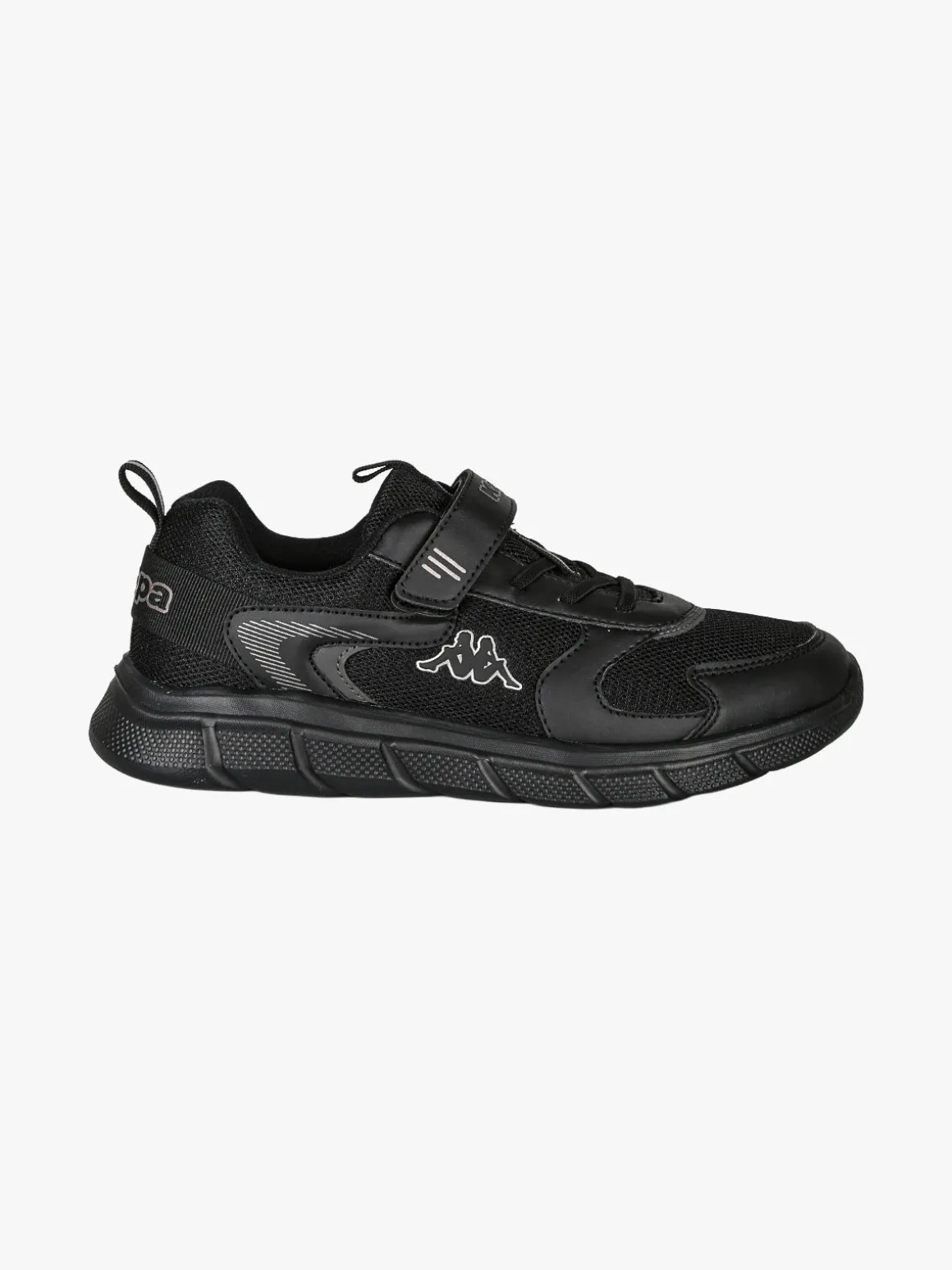 Kappa BREEZE Sneakers sportive da ragazzo con cinturino a strappo - nero