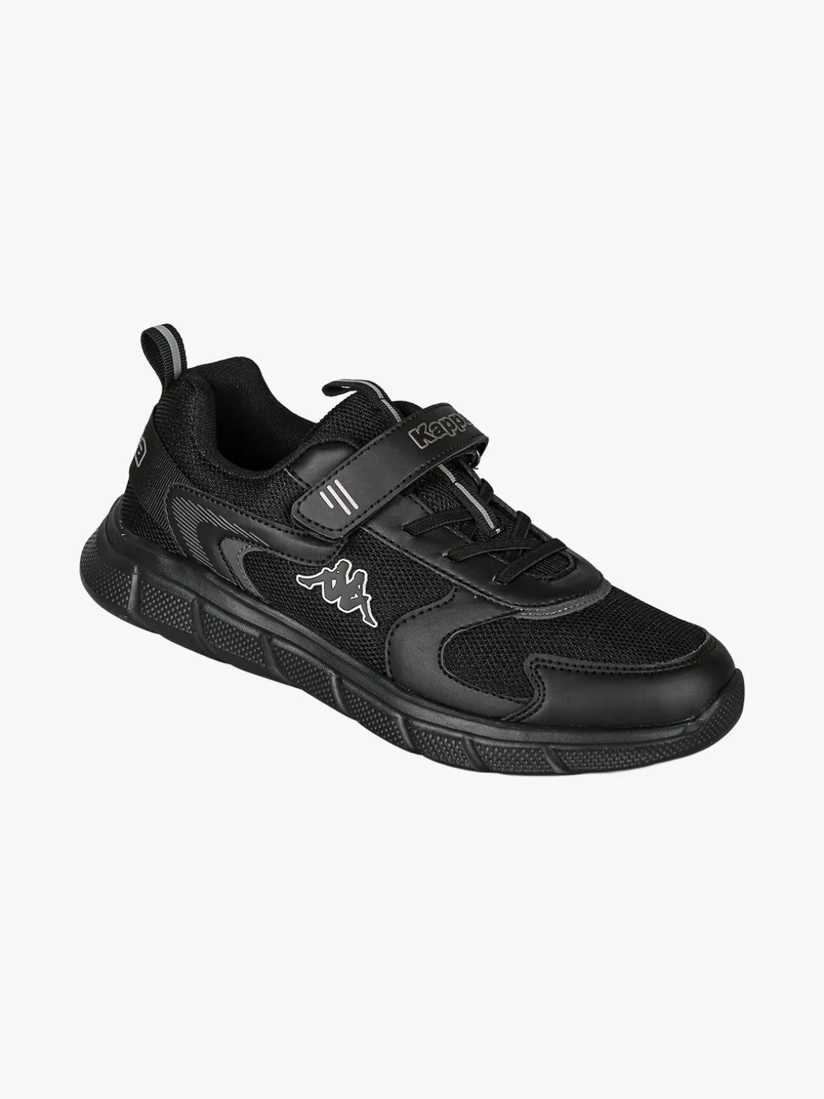 Kappa BREEZE Sneakers sportive da ragazzo con cinturino a strappo - nero