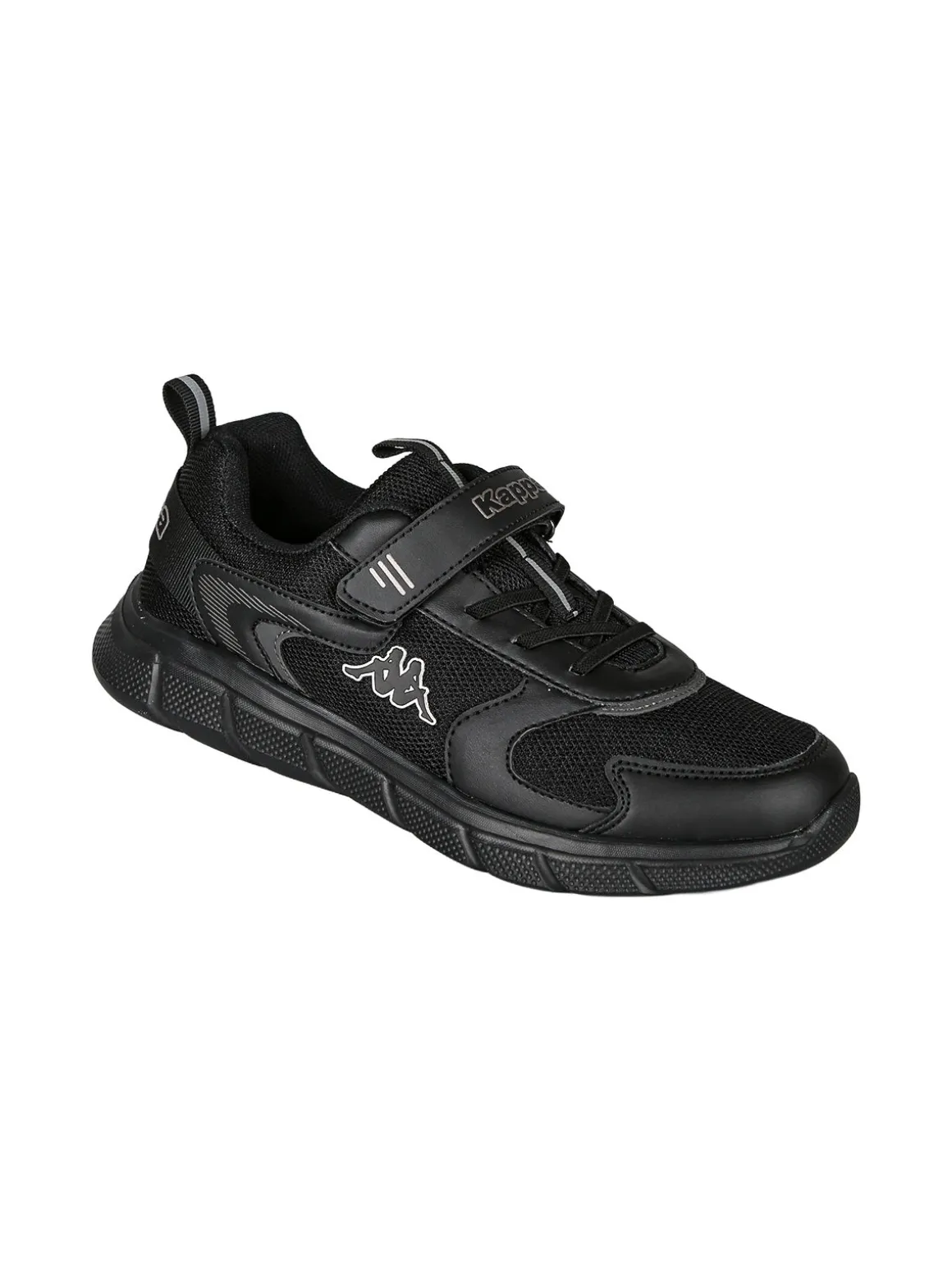 Kappa BREEZE Sneakers sportive da ragazzo con cinturino a strappo - nero
