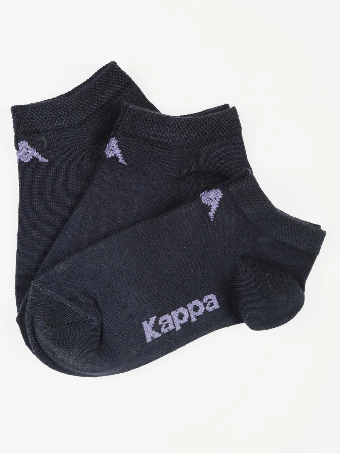 Kappa Calze corte 3 paia da bambina in cotone