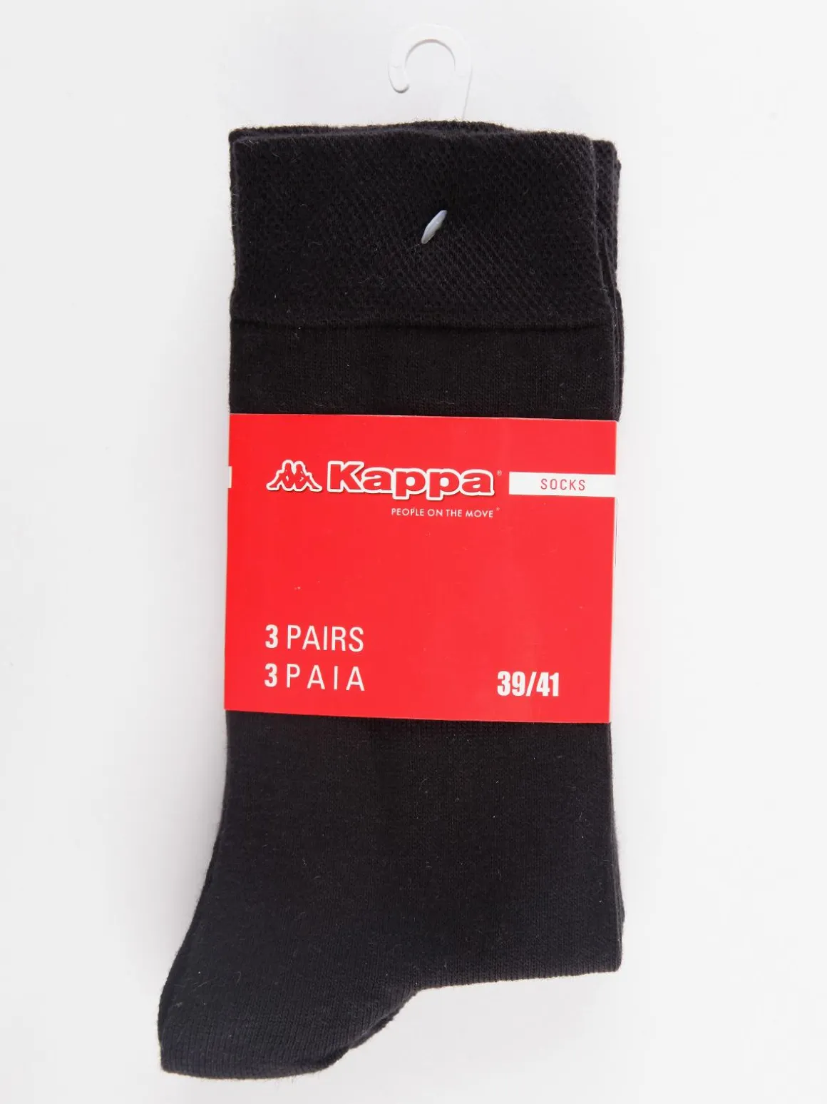 Kappa Calze lunghe in cotone jersey 3 pezzi