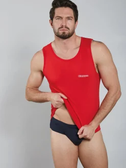 Kappa Canotta intima girocollo da uomo in cotone