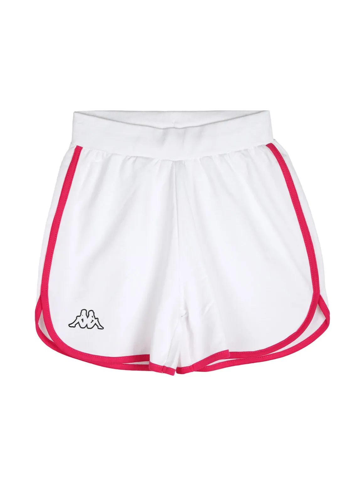 Kappa Completo corto da bambina con t-shirt cropped e shorts - fucsia