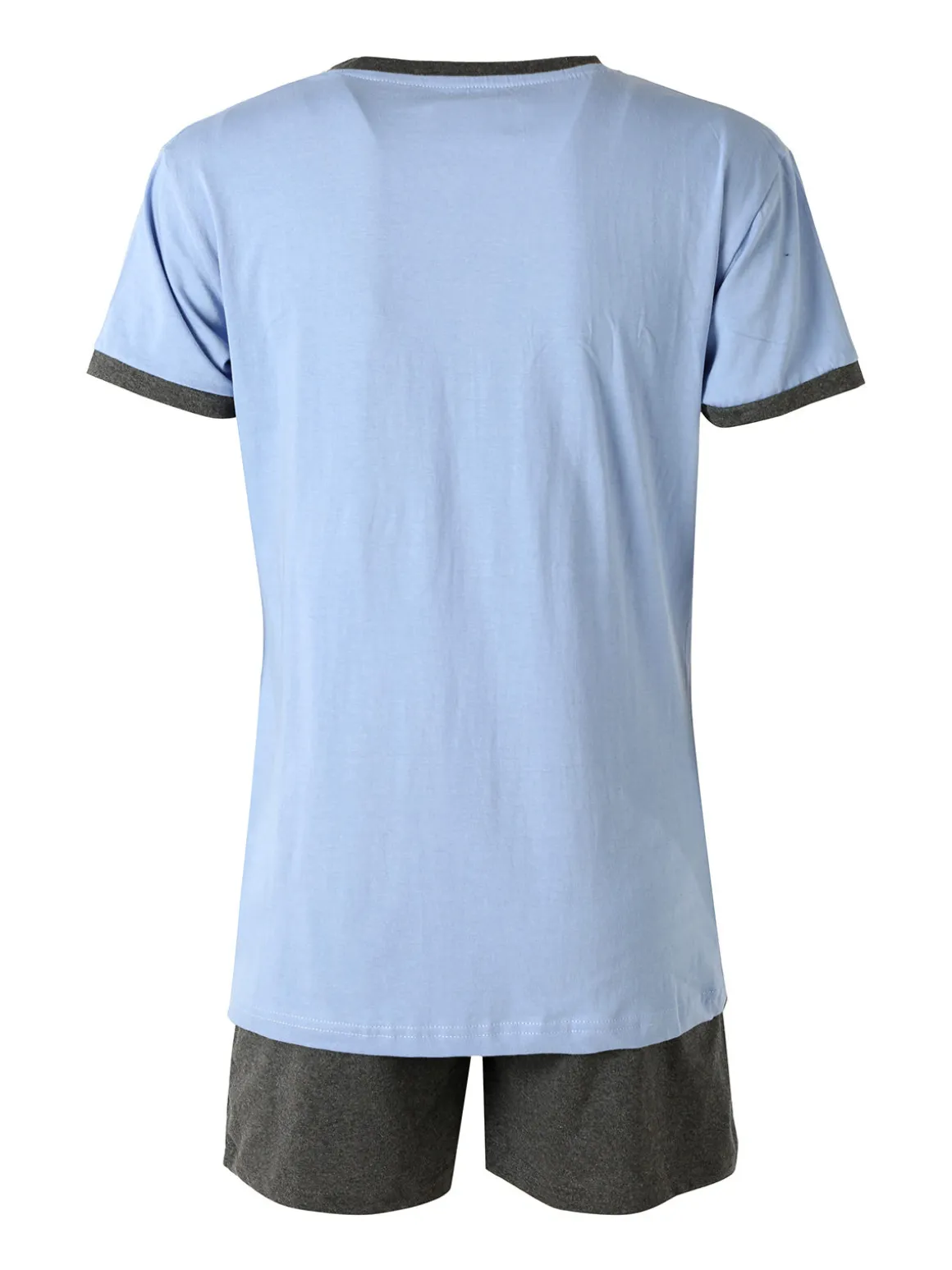 Kappa Completo corto da donna in cotone con logo - cielo