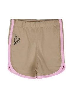 Kappa Completo corto da neonata 2 pezzi con t-shirt e shorts - rosa