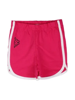 Kappa Completo corto da neonata 2 pezzi con t-shirt e shorts - bianco