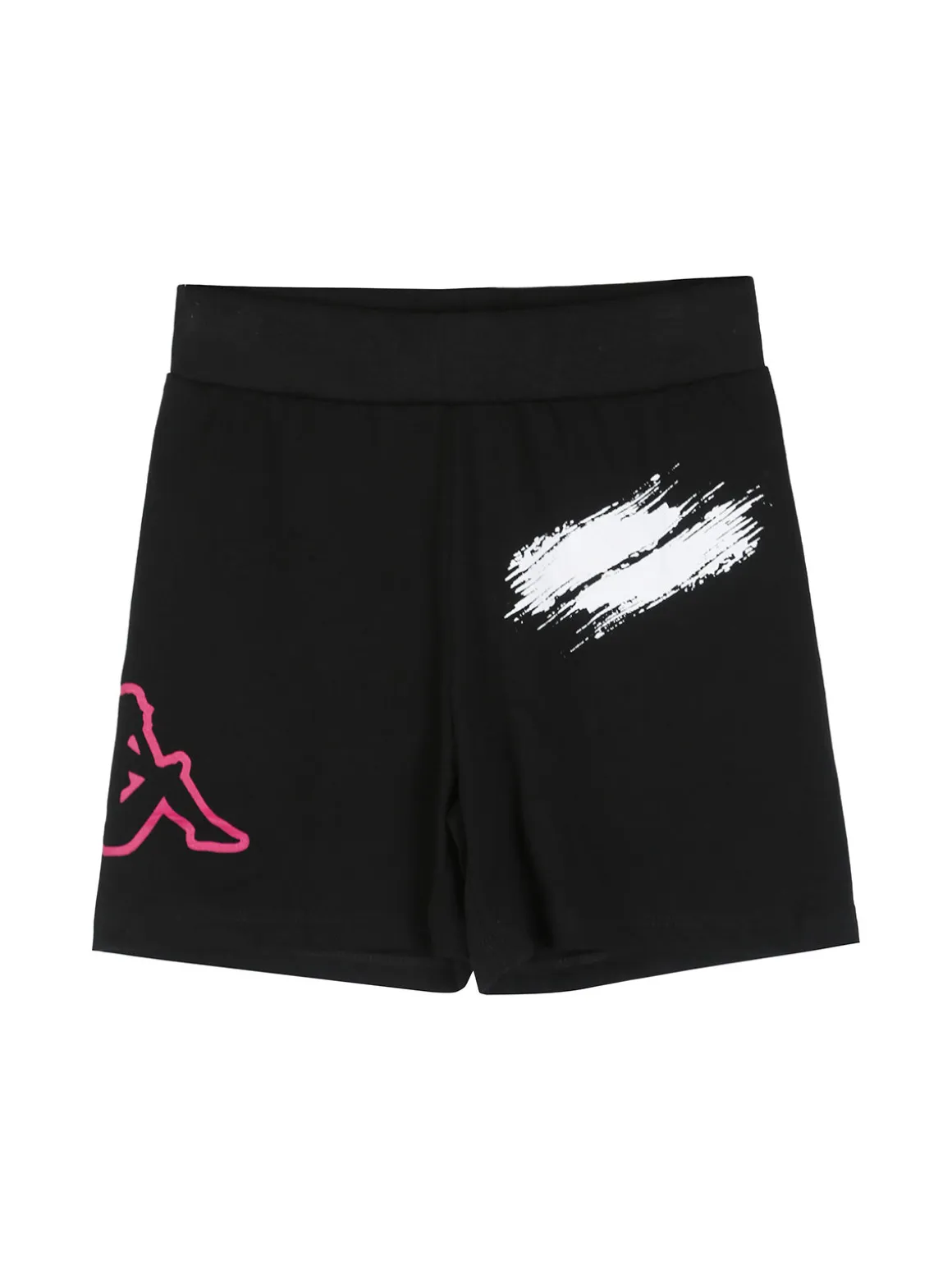 Kappa Completo corto da ragazza in cotone con t-shirt e shorts - turchese