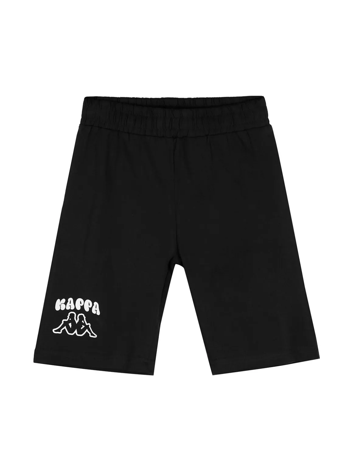 Kappa Completo corto 2 pezzi da bambino con t-shirt mimetica e bermuda - bianco