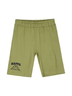 Kappa Completo corto 2 pezzi da ragazzo con t-shirt mimetica e bermuda - militare