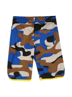 Kappa Completo corto 2 pezzi da ragazzo in cotone con t-shirt e bermuda militare - sabbia