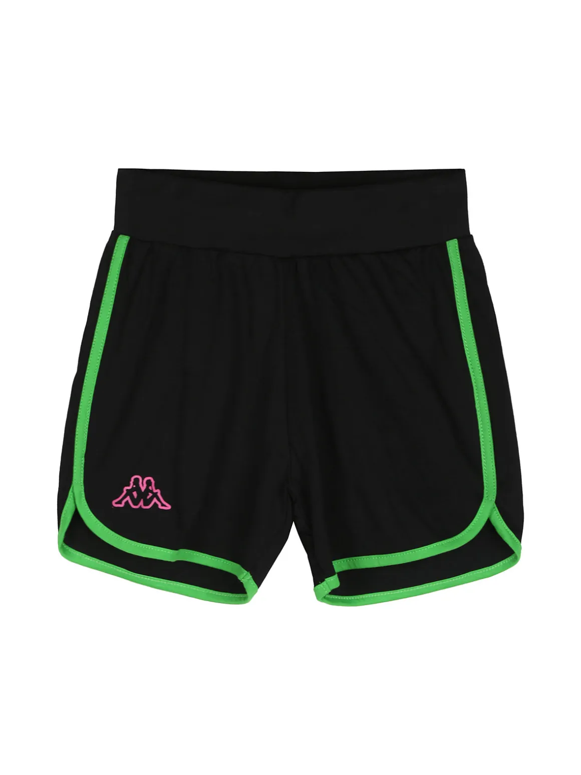 Kappa Completo corto 2 pezzi da ragazza con t-shirt e shorts - verde