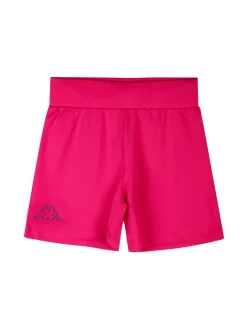 Kappa Completo corto 2 pezzi in cotone da bambina con t-shirt e shorts