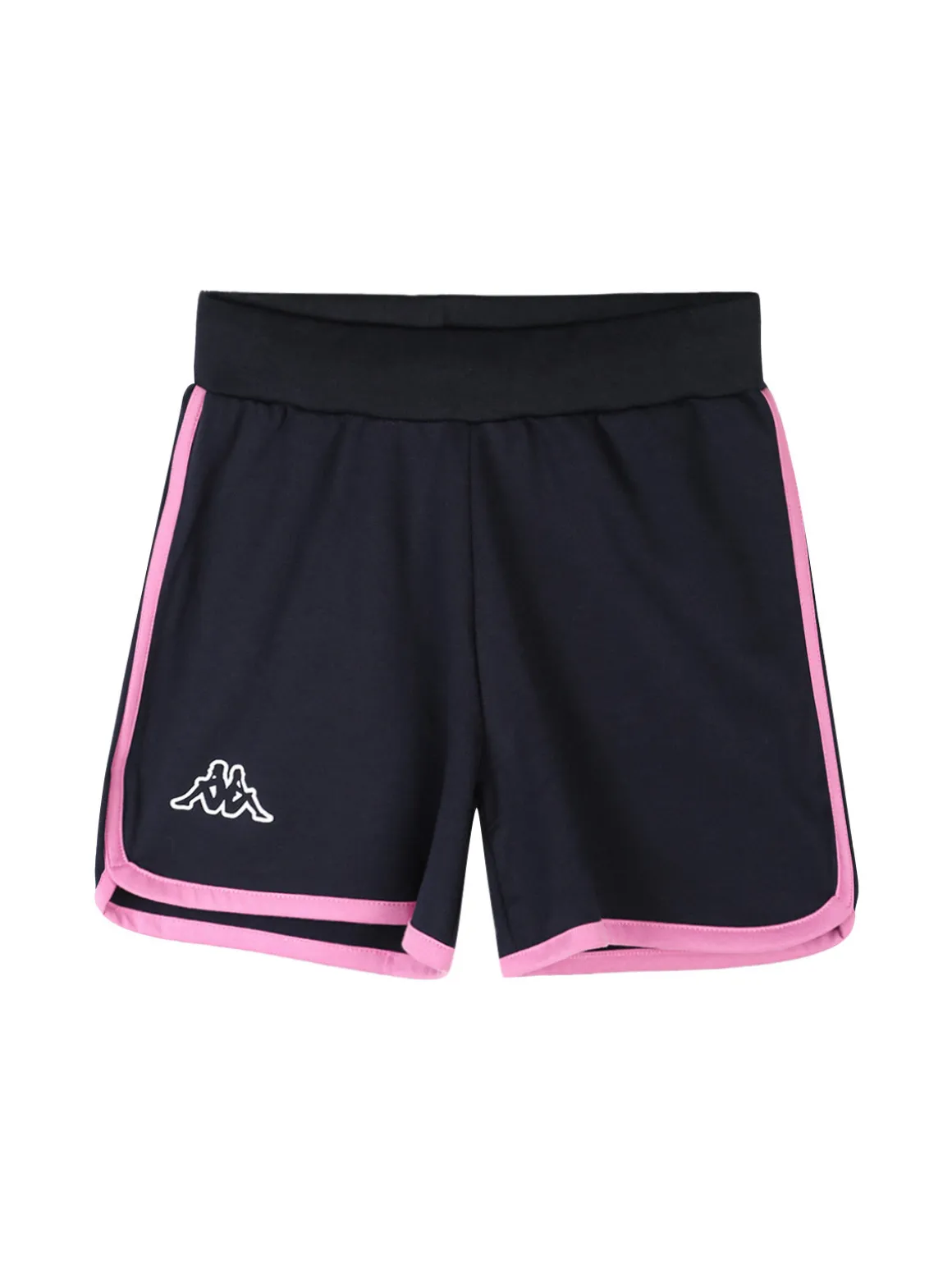 Kappa Completo corto 2 pezzi in cotone da bambina con t-shirt e shorts