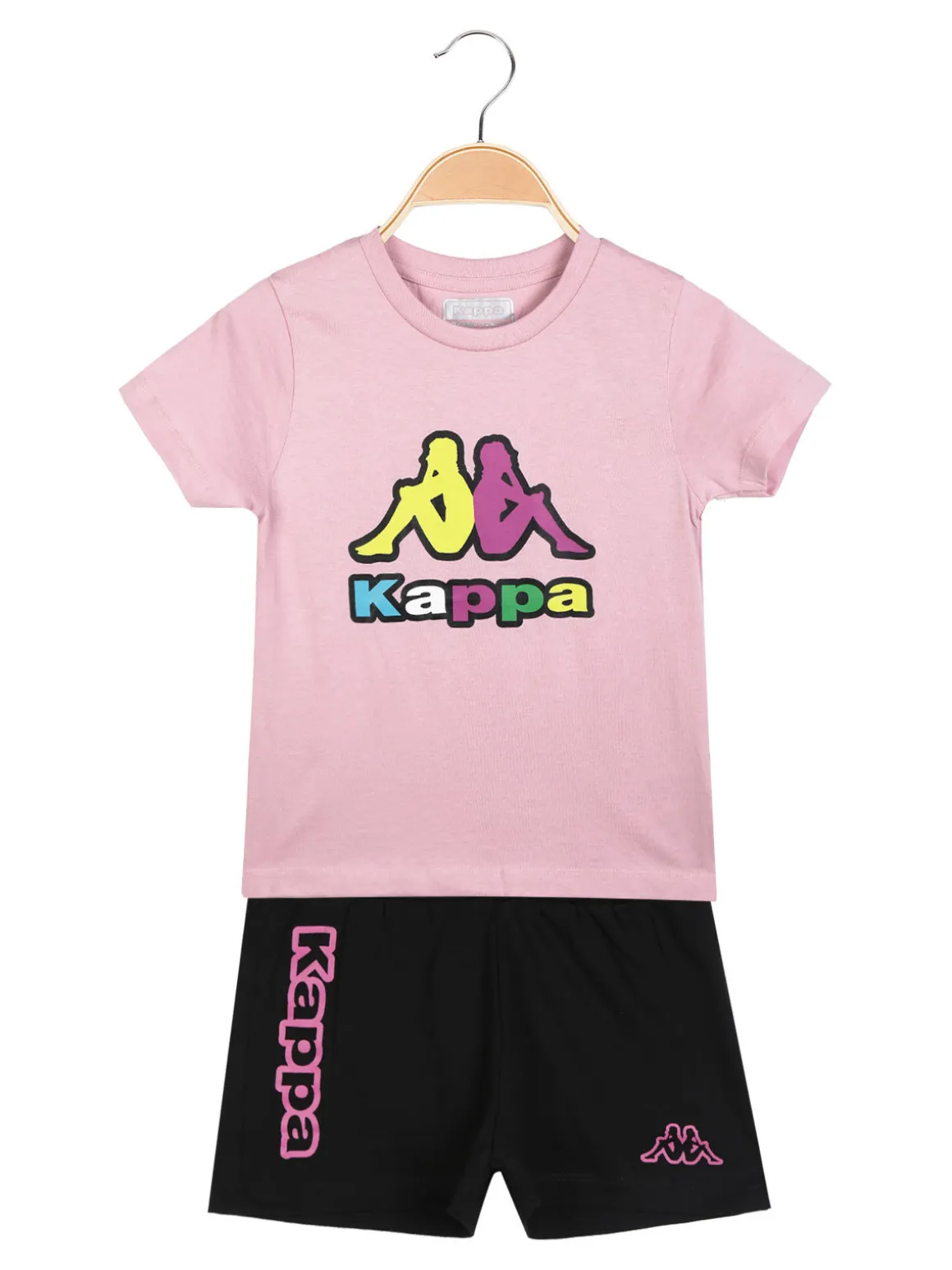 Kappa Completo corto sportivo 2 pezzi da bambina