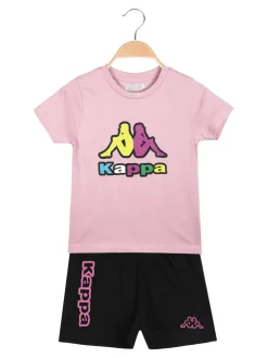Kappa Completo corto sportivo 2 pezzi da bambina