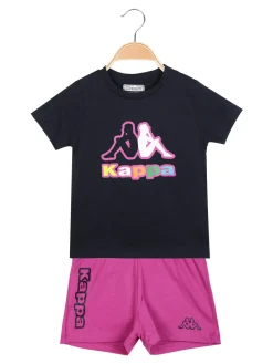 Kappa Completo corto sportivo 2 pezzi da bambina