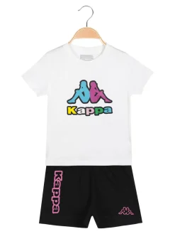 Kappa Completo corto sportivo 2 pezzi da bambina