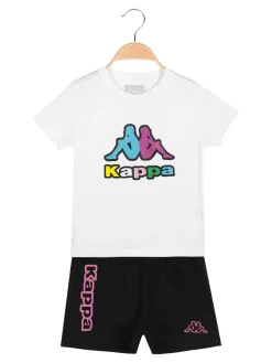 Kappa Completo corto sportivo 2 pezzi da bambina