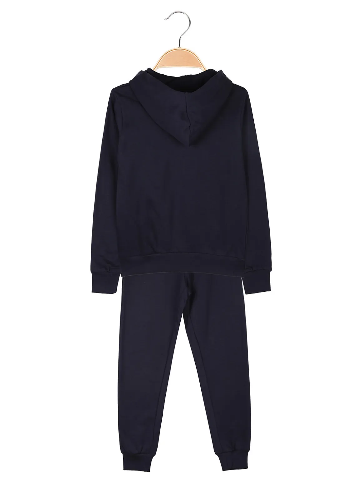 Kappa Completo da bambina 2 pezzi con cappuccio - blu scuro