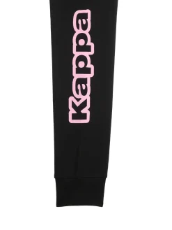 Kappa Completo da ragazza 2 pezzi con zip - nero