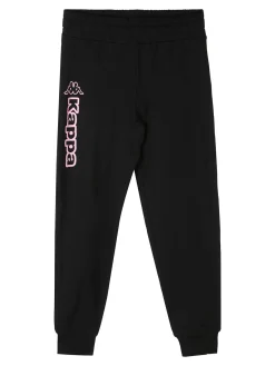 Kappa Completo da ragazza 2 pezzi con zip - nero