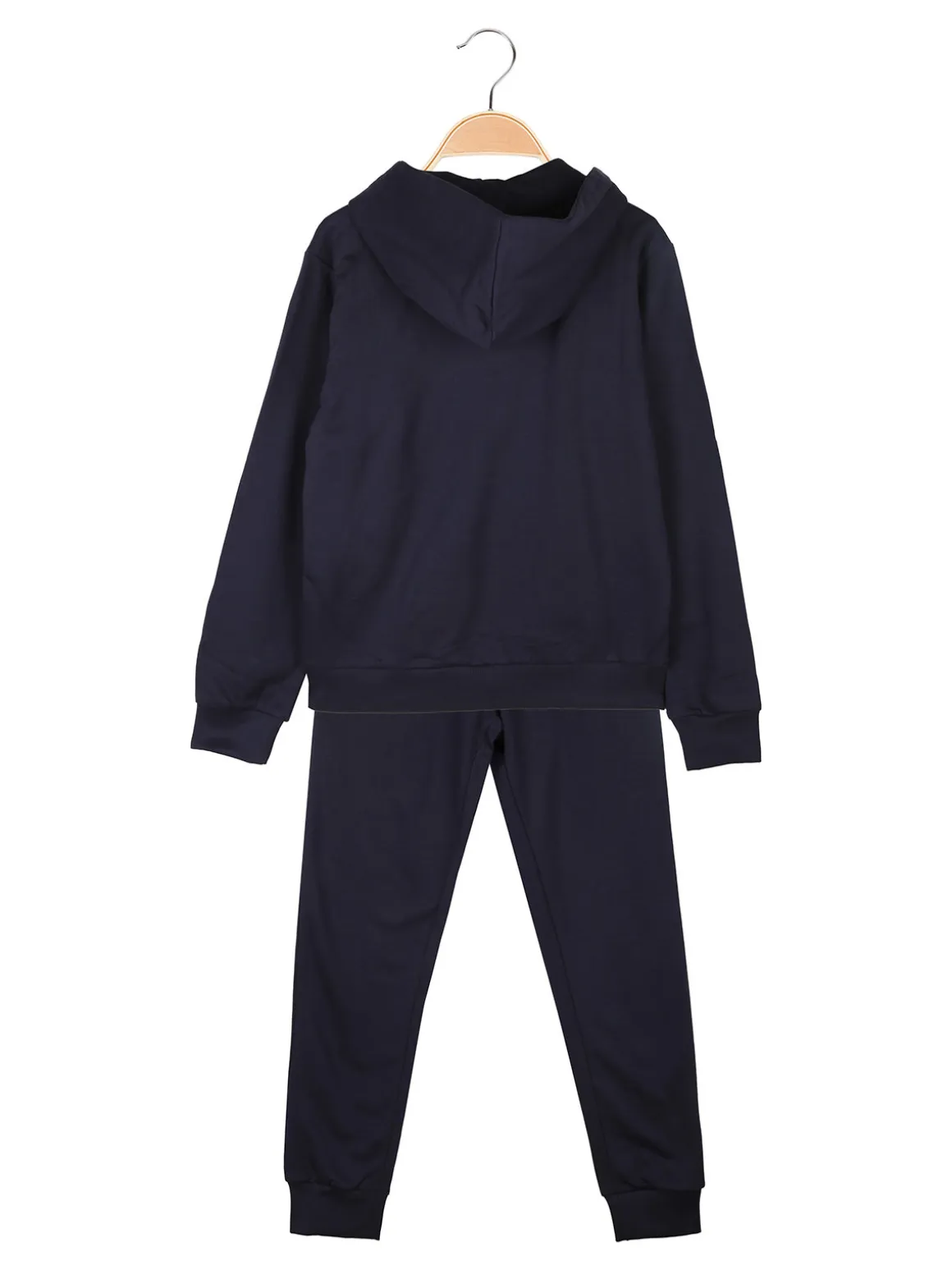 Kappa Completo da ragazzo 2 pezzi con cappuccio - blu scuro