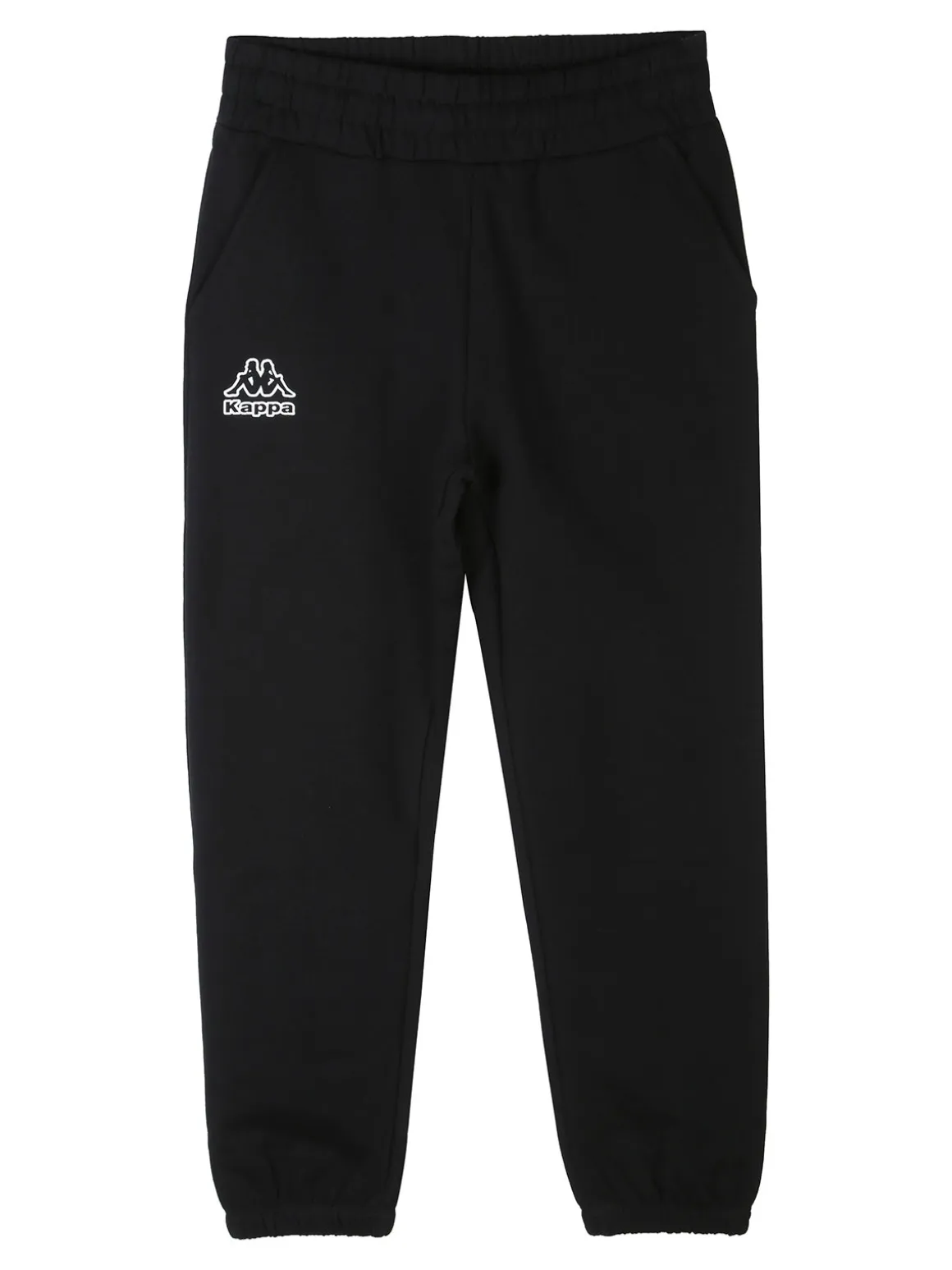 Kappa Completo da ragazzo 2 pezzi con cappuccio e zip - nero