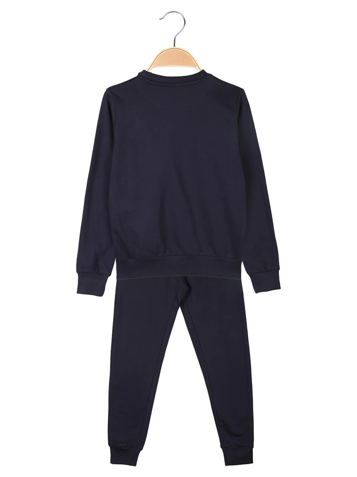 Kappa Completo girocollo da bambina 2 pezzi - blu scuro