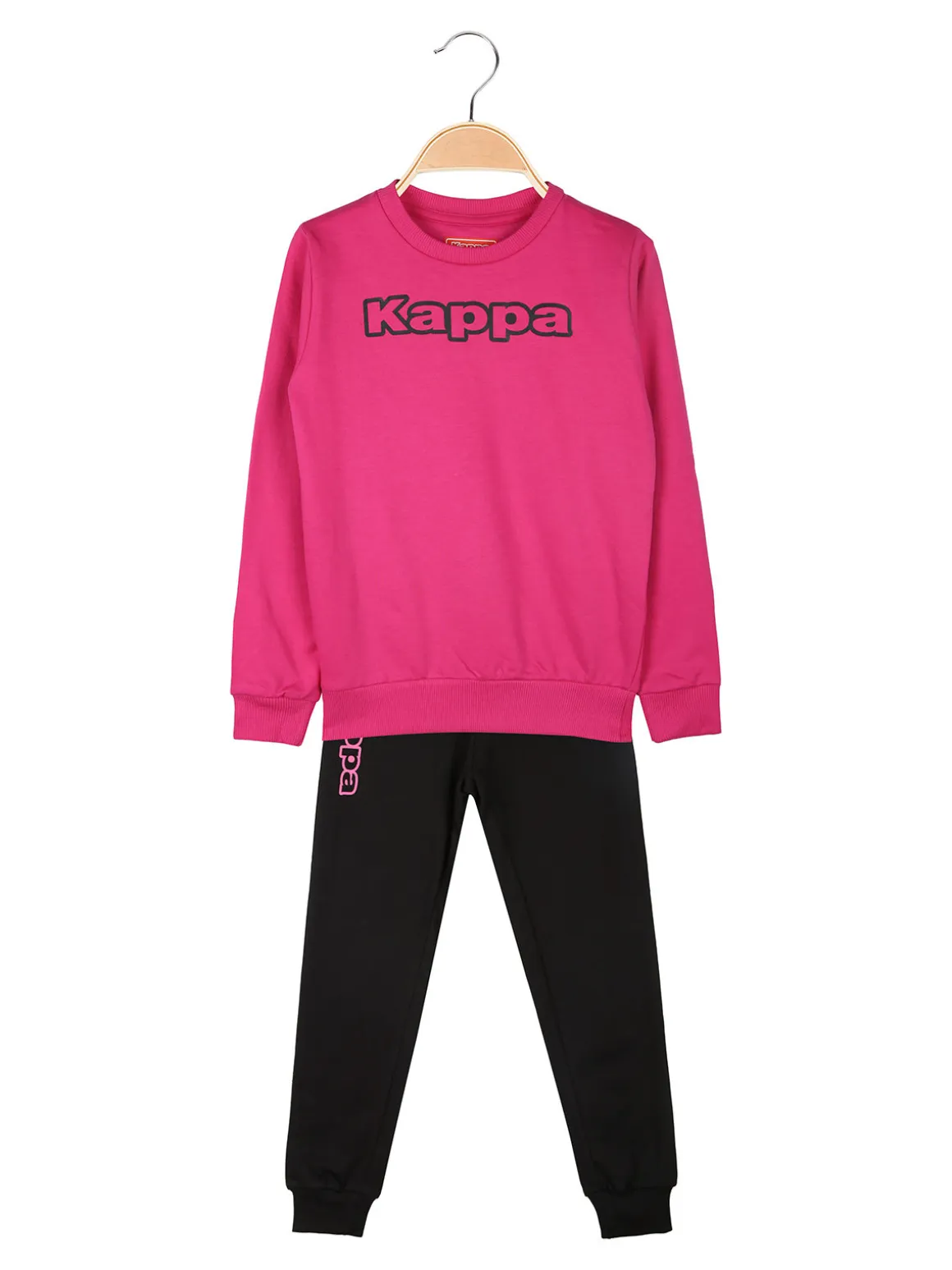 Kappa Completo girocollo da bambina 2 pezzi - fucsia