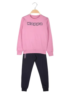 Kappa Completo girocollo da bambina 2 pezzi - rosa