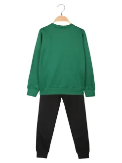 Kappa Completo girocollo da bambino 2 pezzi - verde
