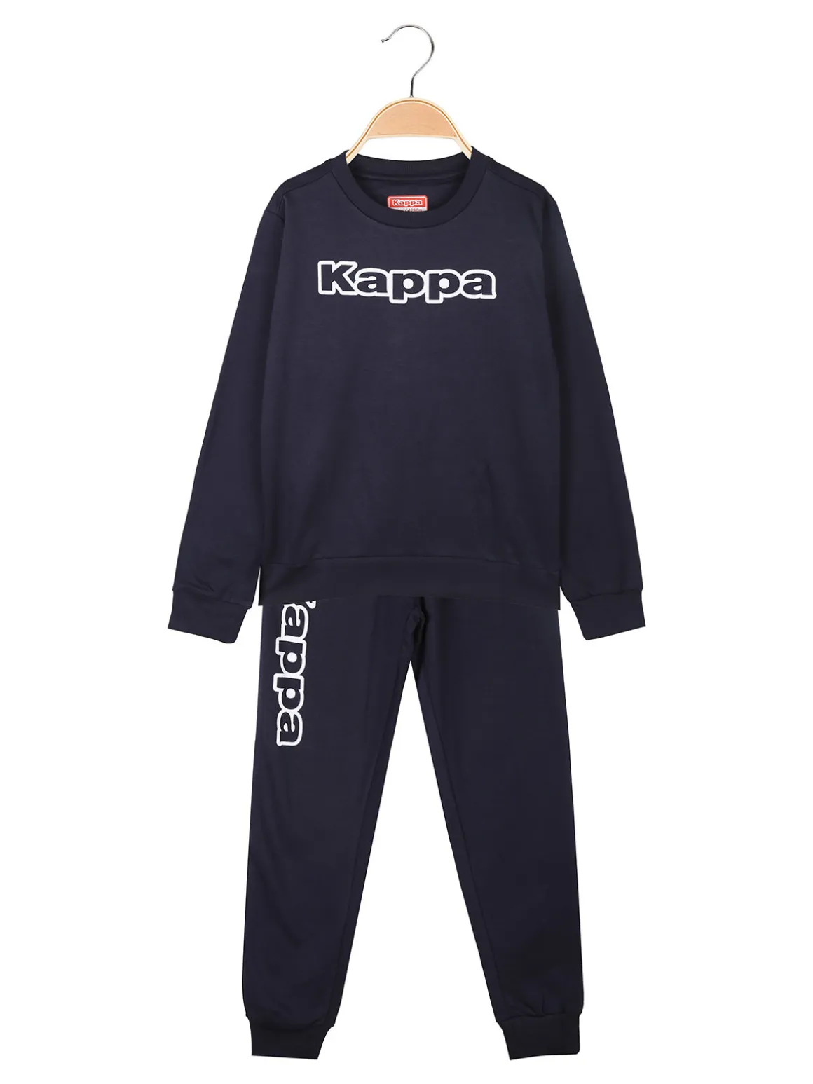 Kappa Completo girocollo da bambino 2 pezzi - blu scuro