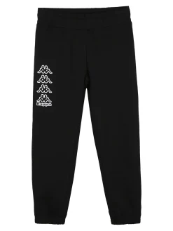 Kappa Completo tuta da bambina con felpa cropp e pantaloni in cotone - fucsia