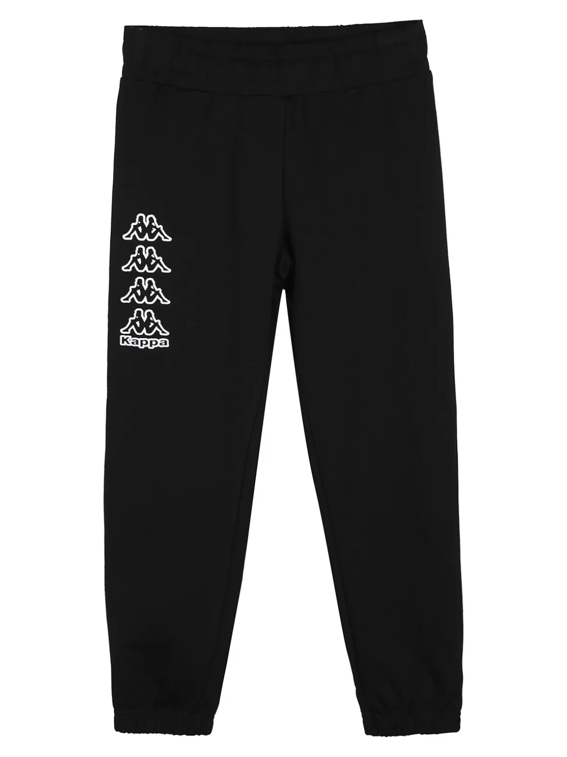 Kappa Completo tuta da bambina con felpa cropp e pantaloni in cotone - verde